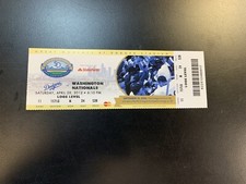 Los Angeles Dodgers vs Nationals Bryce Harper MLB Debut Season Ticket 4/28/2012