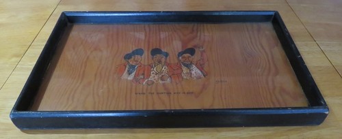 Hand painted fox hunt - , design