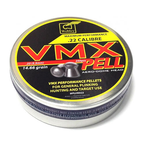 Webley wplvx22250 vmx pellet - webley,