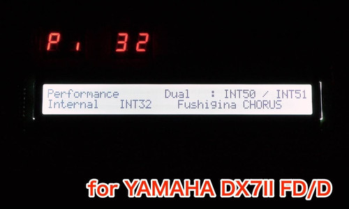 Yamaha dx7ii high - fd, d