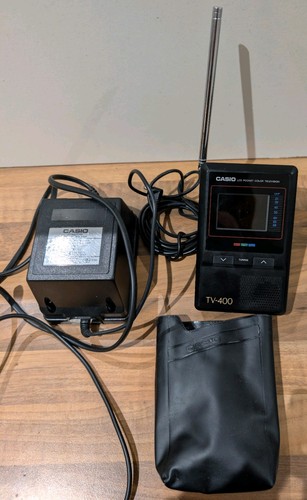 1980s vintage casio 400 - 1980s, tv-400
