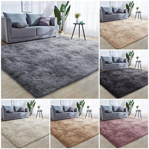 Fluffy rugs anti - rugs, anti-slip