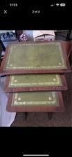   MAHOGANY NEST OF TABLES