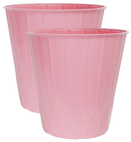 Litre pink plant pots - 22,