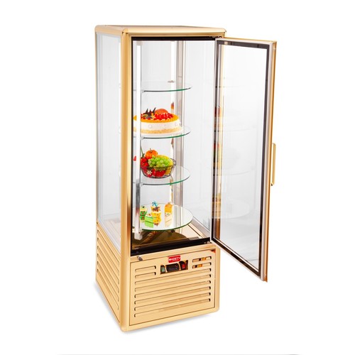 Vertical rotating patisserie - rotating,