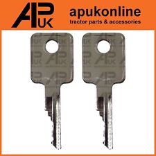 2x Ignition Key for Case