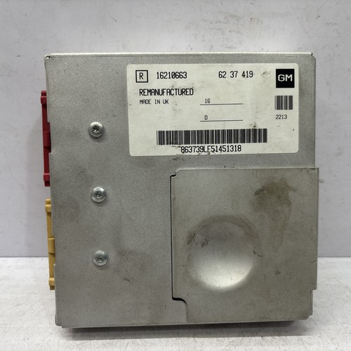 Vauxhall corsa 1 6 - b, ecu