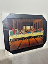 3D Jesus The Last Supper Black