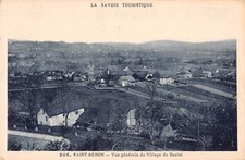 CPA 73 SAINT BERON GENERAL VIEW OF THE VILLAGE OF RACLET