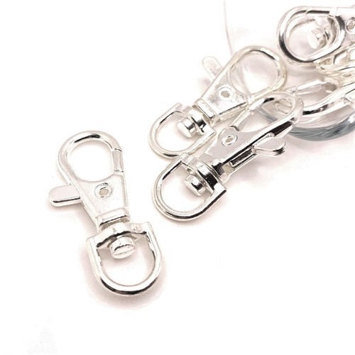 Bright silver swivel lobster - silver,