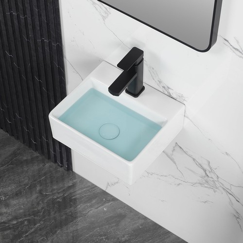 Small vessel sink 13x11 wall - sink,