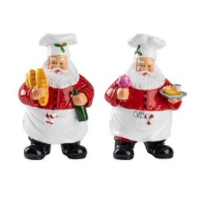 Chef Santa Claus Statue