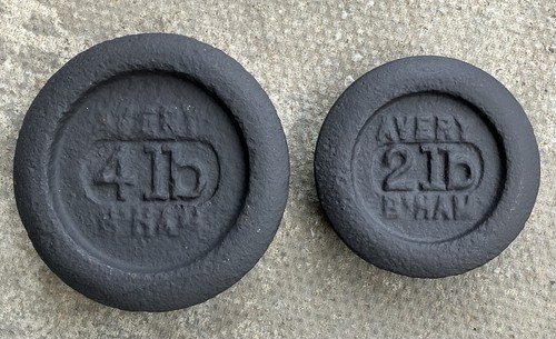 Vintage avery 4lb and - avery,