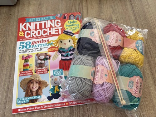Knitting crochet magazine - crochet,
