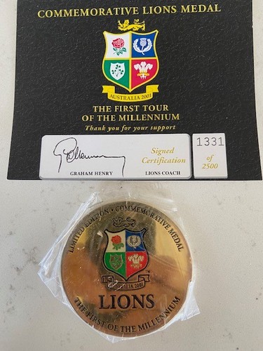 Lions 2001 australia tour - lions,