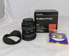 Sigma 10-20mm F/4-5.6 DC HSM
