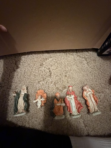 Piece nativity set figurines - set,