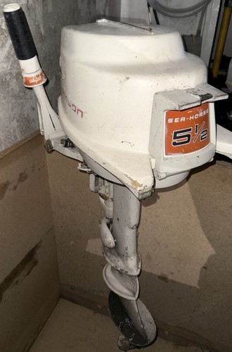 Vintage 5hp johnson sea - vintage, 5.5hp