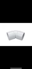 5 x 40mm  Solvent Weld Waste Pipe Obtuse Bend 45 Degree  Fittings White