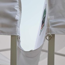 EZ Pop Up Canopy Patio Tent Shelter Accessory- White Rain Gutter ONLY