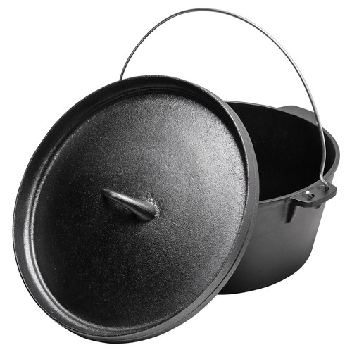 Cast iron casserole dish - iron, pot