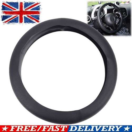 Black leather texture - 14",