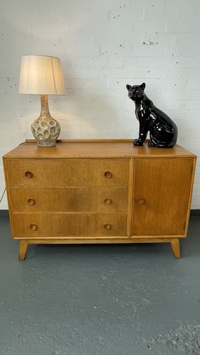 1960s meredew oak sideboard - meredew,