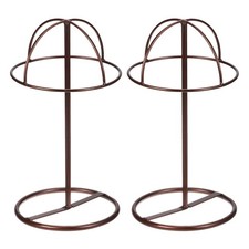 2 Pack Metal Hat Display Stand