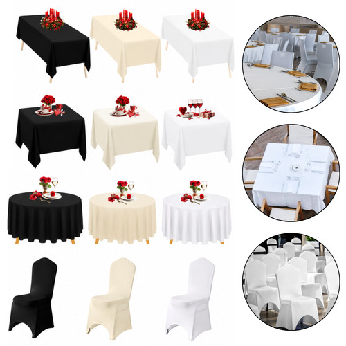 Tablecloth chair covers - tablecloth,