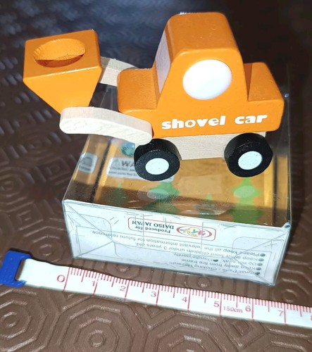 Mini wooden shovel car - shovel, toy