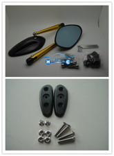 CNC rear mirrors mirrors gold pr Suzuki SV650S 03-08 06 SV 650S LG