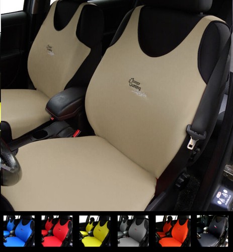 Beige ivory car seat - beige, covers