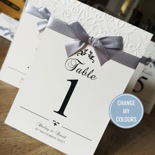 Personalised wedding table - personalised,