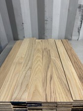 Ash TImber - Natural Wood- Offcuts- Hardwood 80 Pieces 48mm X 10mm X 450mm