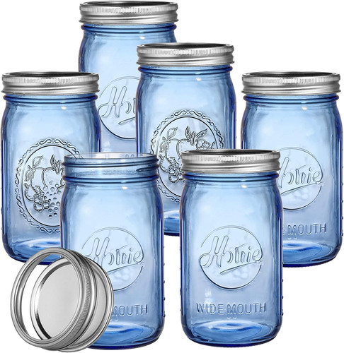 Pack 32oz vintage - 6, blue