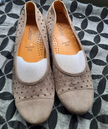 Ladies gabor nubuck leather - nubuck,