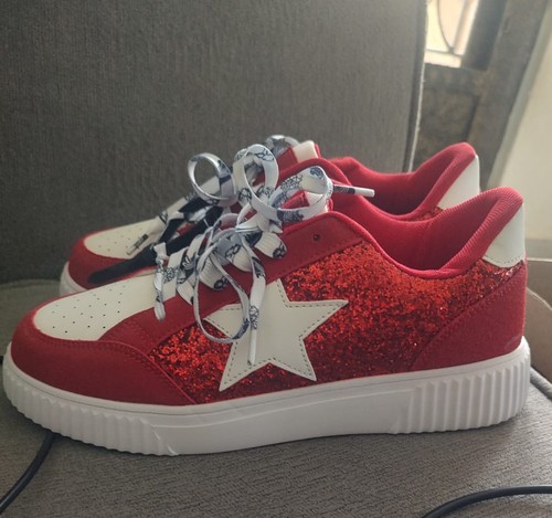 Men red white - men’s, star