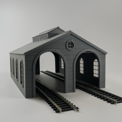 Gauge double engine shed - oo,