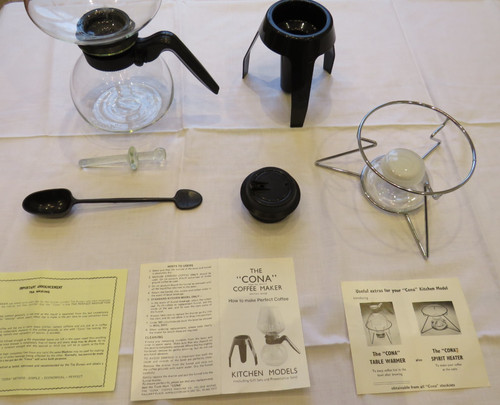 Vintage cona coffee - cona, maker