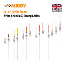 14 x Middy White Knuckle