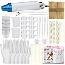 300W Heat Gun Resin Casting Set Remove Air Bubble Shrink Emboss Wrap Dry 146-kit