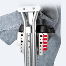 Leg Rest for Underarm Crutch Crutches Accessories Height Adjustable Knee Support