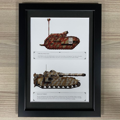 Astra militarum framed art - astra,