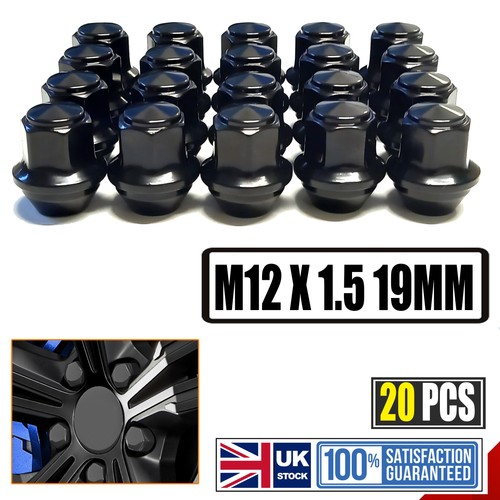 Black ford alloy wheel nuts - 20,