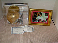 Autograph Football Helmet by