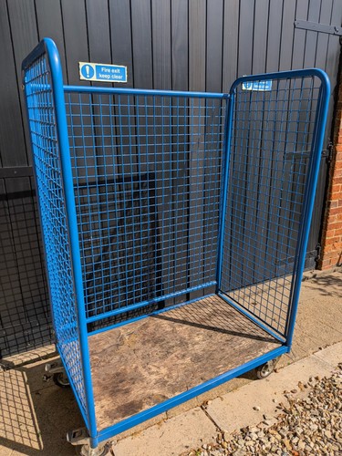 Cage trolley used - cage,