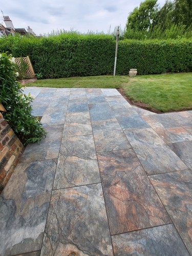 Copper slate porcelain - slate, paving