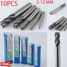 10X HSS Straight Shank 4 Flute