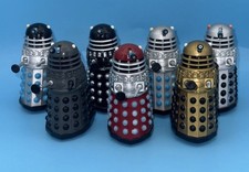 Doctor Who Product Enterprise 2002 & 2006 RollOMatic Dalek  X7 Bundle 3 Talking