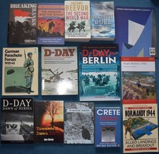 WW2 Military History Job lot
